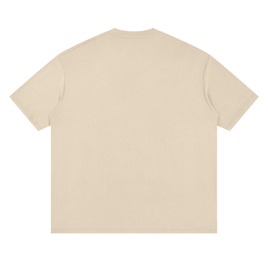 Drop Shoulder Tee, Bone