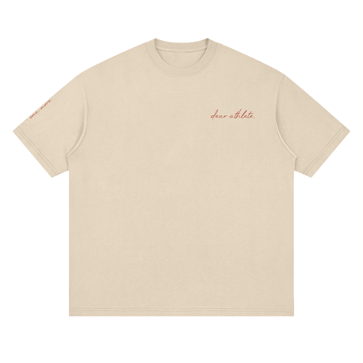Drop Shoulder Tee, Bone