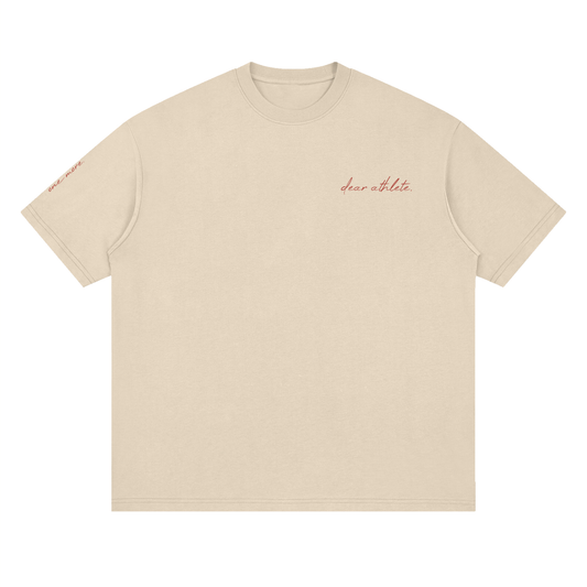 Drop Shoulder Tee, Bone